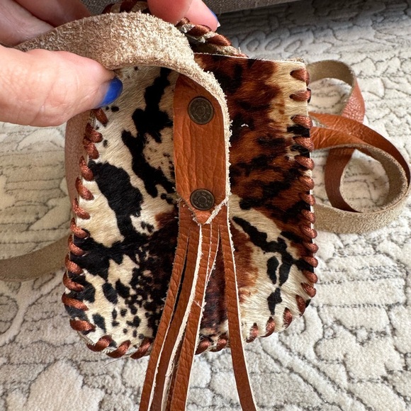 Rd CROSSBODY BAG all leather - Picture 5 of 13